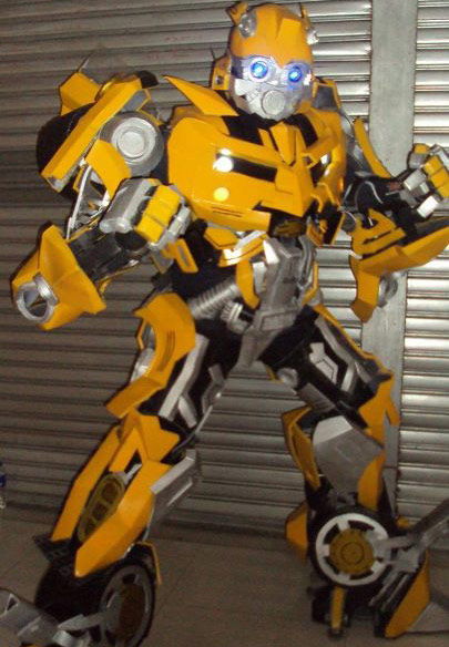 Bumblebee cosplay