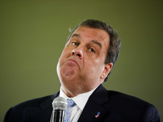 Chirs Christie asshole photo