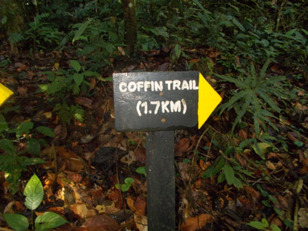 Coffin Trail in North Carolina
