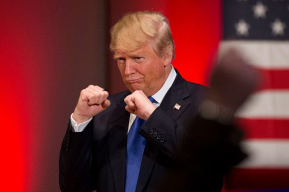 Donald Trump boxing America