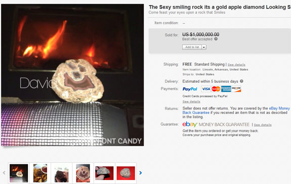 Ebay Smiling Rock