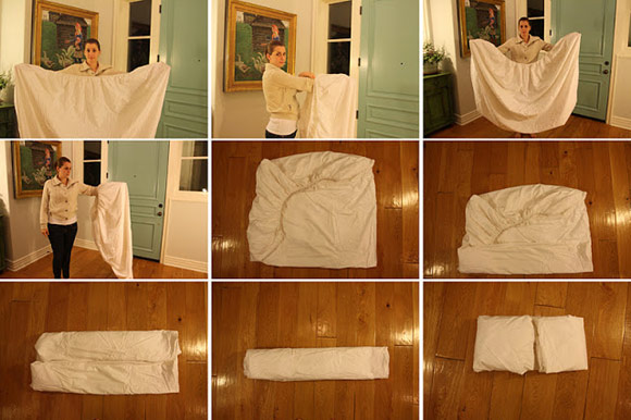 How to Fold a Fitted Sheet