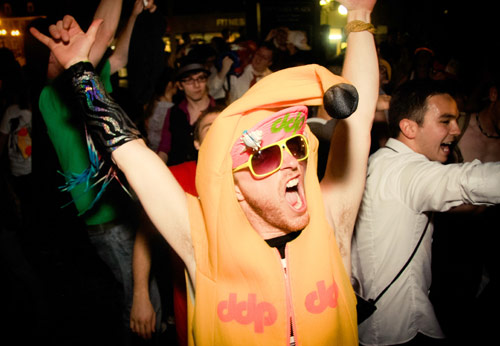 Guy partying pic