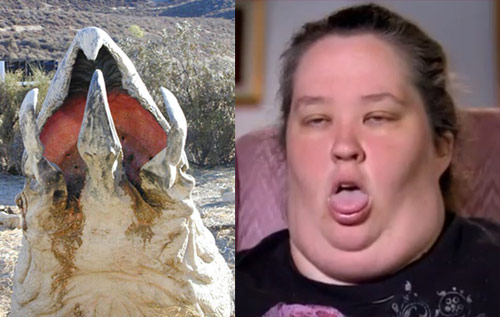 Honey Boo Boo Mom and Tremors worms