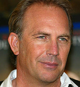 Kevin Costner smiling