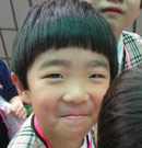 Korean kid smiling