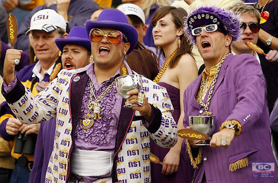 LSU fans SEC