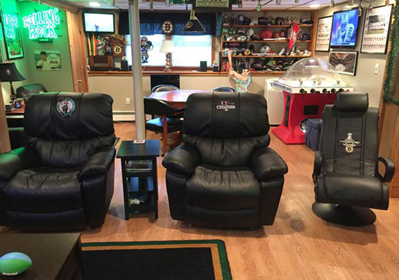 Man cave recliner