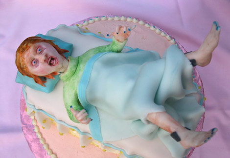 Rosemary's baby shower cake