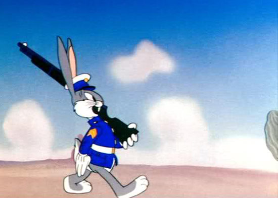 Bug Bunny as Super-Rabbit