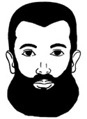 The Garibaldi beard