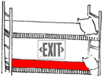 Bottom Bunk Evacuation Routes