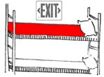 Top Bunk Evacuation Routes