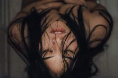 woman lying down