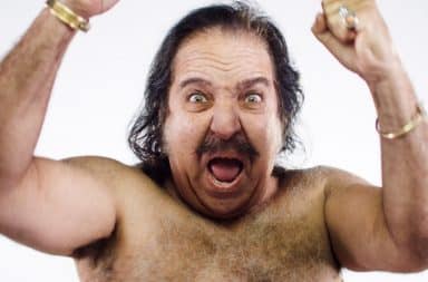 Ron Jeremy screams