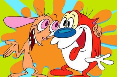 Ren & Stimpy Nickelodeon cartoon TV show