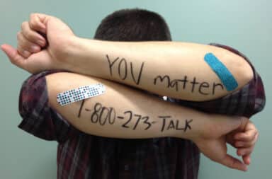 Call Suicide Prevention Lifeline 1-800-273-8255