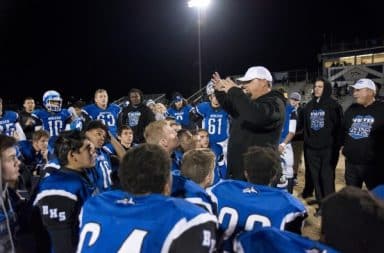 High school football speech