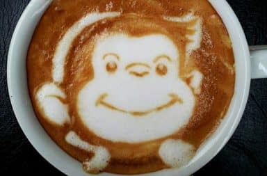 Curious George coffee