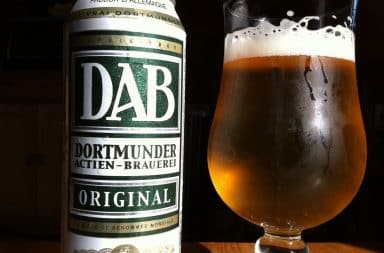 Cheap German beer - DAB Dortmunder