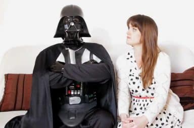 Darth Vader speed dating women