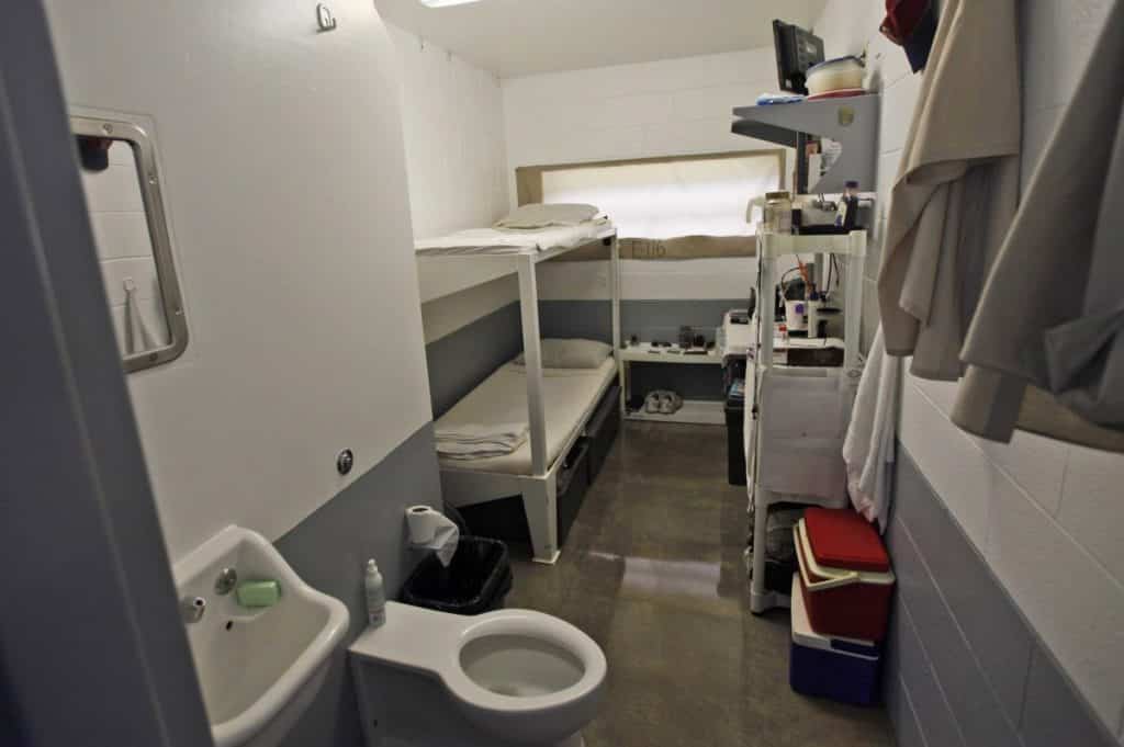 Maximum security prison cell