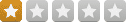 1 star Yelp rating icon