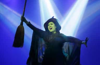 Wicked musical dubstep version witch on stage