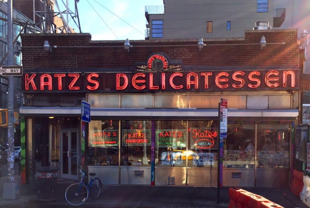 Katz Delicatessen in New York City