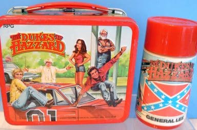 Dukes of Hazzard lunchbox and Thermos