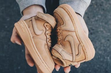 Nike Air Force 1's size 2 for baby