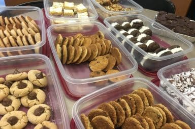 Desserts in the break room