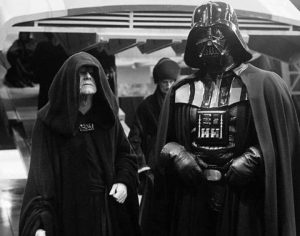 Palpatine and Vader