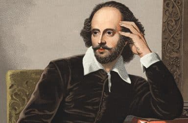 Shakespeare, reclining
