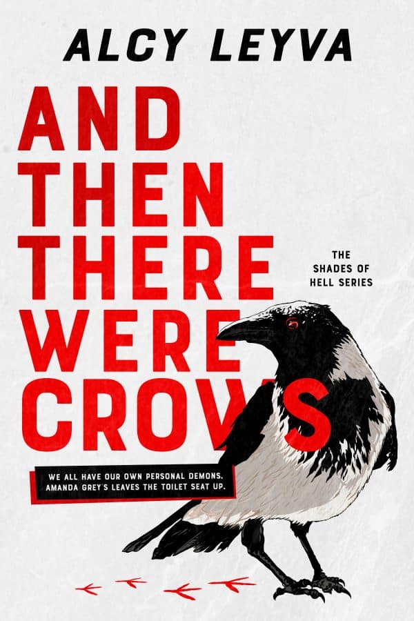 And Then There Were Crows by Alcy Leyva (front cover of book)