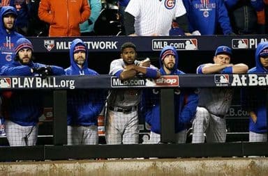 The sad boys in the sad boy dugout