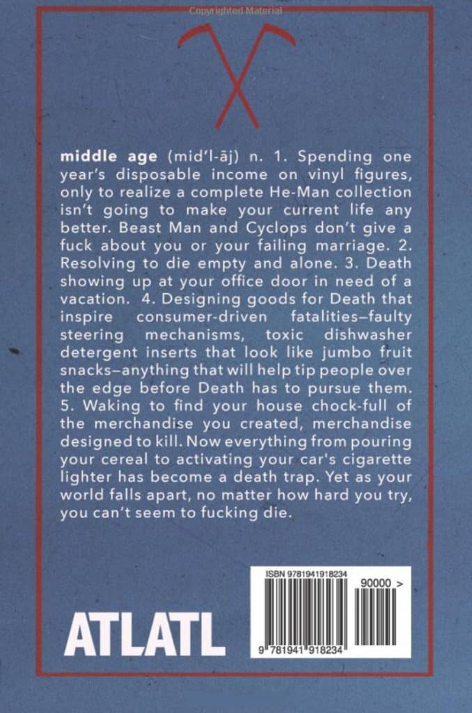 Die Empty by Kirk Jones (book back cover)