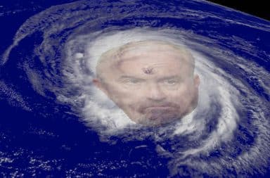 Louis and the hurricane