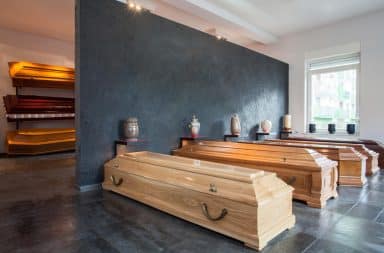 funeral home, the inside part