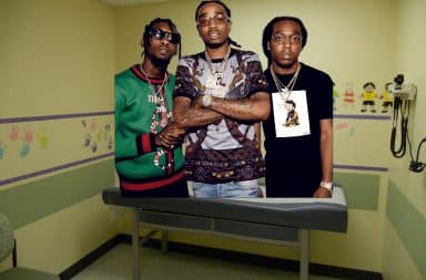 Rappers in pediatrician's doctor's office