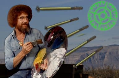 bob ross loves the missiles