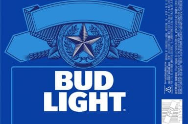 Bud Light ingredients label