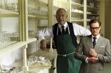 Butler with Colin Firth