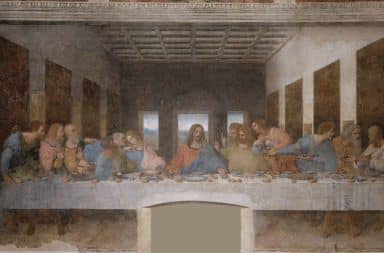 the guys are all here at the last supper