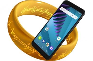 The One Ring and a typical smartphone