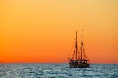 the ship afloat a yo ho ho and a bottle of...Fanta?!