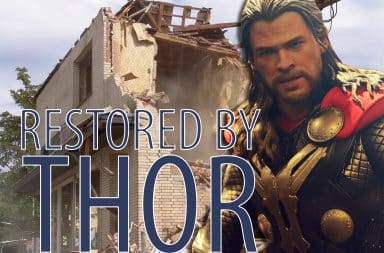 restored by thor! it's the show!