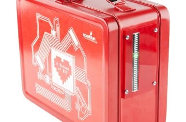 Red lunchbox for kids