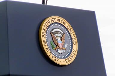 presidential potus podium