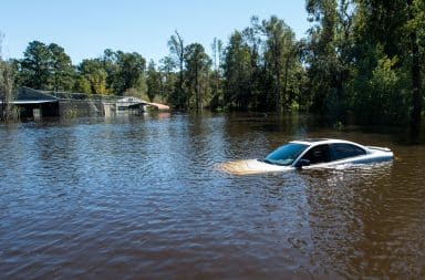 too much water, that's a flood